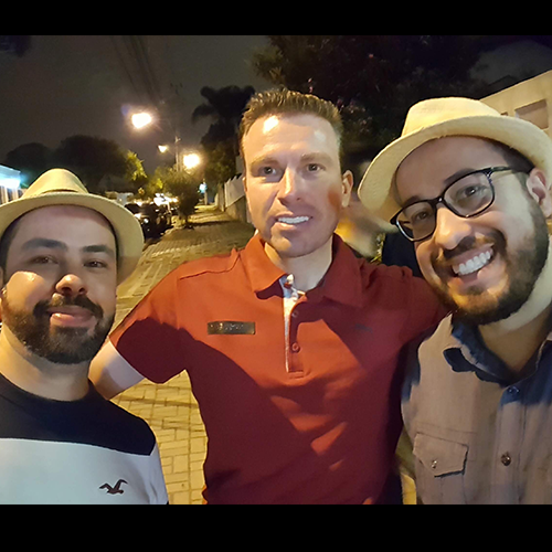 Interação com o público